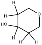 TETRAHYDRO-4H-PYRAN-4-OL-3,3,4,5,5-D5 Struktur