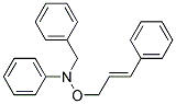 N-BENZYL-N-PHENYL-O-((E)-3-PHENYL-ALLYL)-HYDROXYLAMINE Struktur