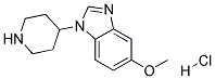 5-METHOXY-1-(PIPERIDIN-4-YL)-1H-BENZO[D]IMIDAZOLE HYDROCHLORIDE Struktur