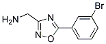 (5-(3-BROMOPHENYL)-1,2,4-OXADIAZOL-3-YL)METHANAMINE Struktur