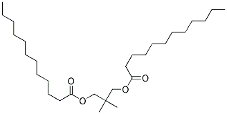 NEOPENTYL GLYCOL DILAURATE Struktur