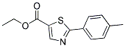 2-P-TOLYL-THIAZOLE-5-CARBOXYLIC ACID ETHYL ESTER Struktur