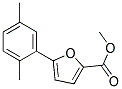 5-(2,5-DIMETHYLPHENYL)FURAN-2-CARBOXYLIC ACID METHYL ESTER Struktur