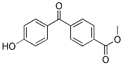 4-(4-HYDROXY-BENZOYL)-BENZOIC ACIDMETHYL ESTER Struktur