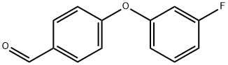 4-(3-FLUORO-PHENOXY)-BENZALDEHYDE Struktur