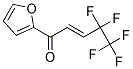 (E)-4,4,5,5,5-PENTAFLUORO-1-FURAN-2-YL-PENT-2-EN-1-ONE Struktur