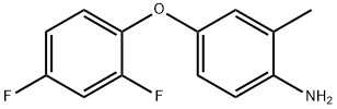 4-(2,4-DIFLUOROPHENOXY)-2-METHYLANILINE Struktur