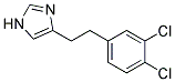 4-[2-(3,4-DICHLORO-PHENYL)-ETHYL]-1H-IMIDAZOLE Struktur