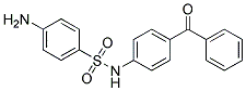 4-AMINO-N-(4-BENZOYL-PHENYL)-BENZENESULFONAMIDE Struktur