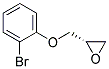 (S)-2-((2-BROMOPHENOXY)METHYL)OXIRANE Struktur