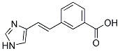 3-[2-(1H-IMIDAZOL-4-YL)-VINYL]-BENZOIC ACID Struktur