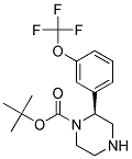 (S)-2-(3-TRIFLUOROMETHOXY-PHENYL)-PIPERAZINE-1-CARBOXYLIC ACID TERT-BUTYL ESTER Struktur