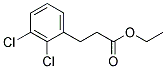 3-(2,3-DICHLORO-PHENYL)-PROPIONIC ACID ETHYL ESTER Struktur