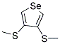 3,4-BIS(METHYLTHIO)-SELENOPHENE Struktur