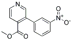 3-(3-NITROPHENYL)-4-PYRIDINECARBOXYLIC ACID METHYL ESTER Struktur