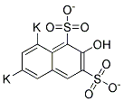 2-NAPHTHOL-6,8-DIPOTASSIUM DISULFONATE Struktur