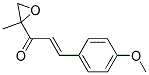 3-(4-METHOXYPHENYL)-1-(2-METHYLOXIRAN-2-YL)PROP-2-EN-1-ONE, TECH Struktur