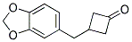 3-(1,3-BENZODIOXOL-5-YLMETHYL)CYCLOBUTANONE Struktur