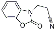 3-(2-BENZOXAZOLINON-3-YL)PROPIONITRILE Struktur