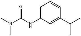 3-(3-ISOPROPYLPHENYL)-1,1-DIMETHYLUREA Struktur