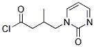 2S-(1-TETRAHYDRO-PYRIMID-2-ONYL)-3-METHYL-BUTANOYL CHLORIDE Struktur