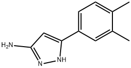 3-(3,4-DIMETHYLPHENYL)-1H-PYRAZOL-5-YLAMINE Struktur