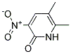 5,6-DIMETHYL-3-NITRO-1H-PYRIDIN-2-ONE Struktur