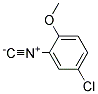 5-CHLORO-2-METHOXYPHENYLISOCYANIDE Struktur