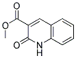 2-OXO-1,2-DIHYDRO-QUINOLINE-3-CARBOXYLIC ACID METHYL ESTER Struktur