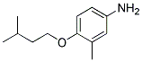 4-(ISOPENTYLOXY)-3-METHYLANILINE Struktur