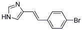 4-[2-(4-BROMO-PHENYL)-VINYL]-1H-IMIDAZOLE Struktur