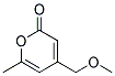 4-METHOXYMETHYL-6-METHYL-PYRAN-2-ONE Struktur