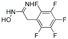 N-HYDROXY-2-PENTAFLUOROPHENYL-ACETAMIDINE Struktur