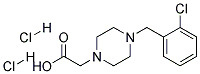 [4-(2-CHLORO-BENZYL)-PIPERAZIN-1-YL]-ACETIC ACID DIHYDROCHLORIDE Struktur