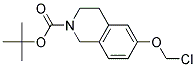 6-CHLOROMETHOXY-3,4-DIHYDRO-1H-ISOQUINOLINE-2-CARBOXYLIC ACID TERT-BUTYL ESTER Struktur