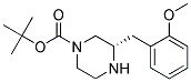 (S)-3-(2-METHOXY-BENZYL)-PIPERAZINE-1-CARBOXYLIC ACID TERT-BUTYL ESTER Struktur