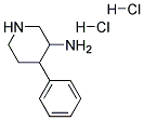 4-PHENYLPIPERIDIN-3-AMINE DIHYDROCHLORIDE Struktur