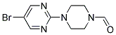 4-(5-BROMOPYRIMIDIN-2-YL)PIPERAZINE-1-CARBALDEHYDE Struktur