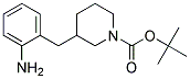 1-N-BOC-3-(2-AMINOBENZYL) PIPERIDINE Struktur