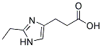 3-(2-ETHYL-1H-IMIDAZOL-4-YL)-PROPIONIC ACID Struktur