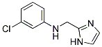 (3-CHLORO-PHENYL)-(1H-IMIDAZOL-2-YLMETHYL)-AMINE Struktur