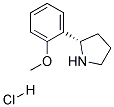 (S)-2-(2-METHOXYPHENYL)PYRROLIDINE HYDROCHLORIDE Struktur