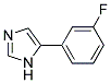 5-(3-FLUORO-PHENYL)-1H-IMIDAZOLE Struktur