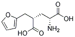 (2R,4S)-2-AMINO-4-FURAN-2-YLMETHYL-PENTANEDIOIC ACID Struktur