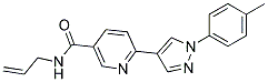 N-ALLYL-6-[1-(4-METHYLPHENYL)-1H-PYRAZOL-4-YL]NICOTINAMIDE Struktur