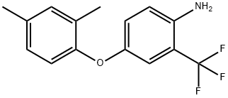 4-(2,4-DIMETHYLPHENOXY)-2-(TRIFLUOROMETHYL)ANILINE Struktur