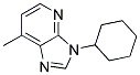 3-CYCLOHEXYL-7-METHYL-3H-IMIDAZO[4,5-B]PYRIDINE Struktur