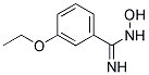 3-ETHOXY-N-HYDROXY-BENZAMIDINE Struktur