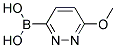 6-METHOXYPYRIDAZIN-3-YL-3-BORONIC ACID Struktur