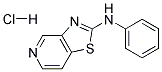 N-PHENYL[1,3]THIAZOLO[4,5-C]PYRIDIN-2-AMINE HYDROCHLORIDE Struktur